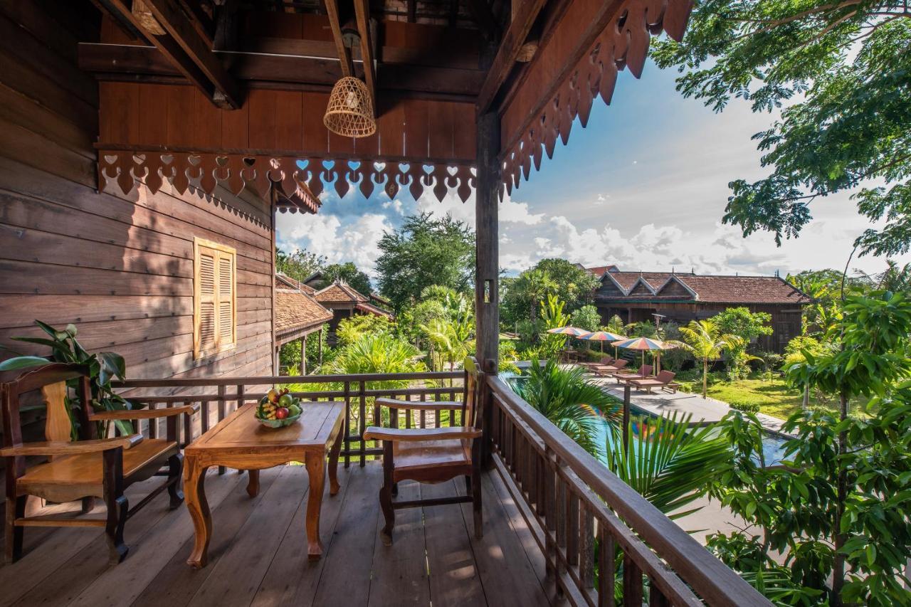 Phum Khmer Lodge - Village Cambodian Eco-Lodge Siem Reap Bagian luar foto