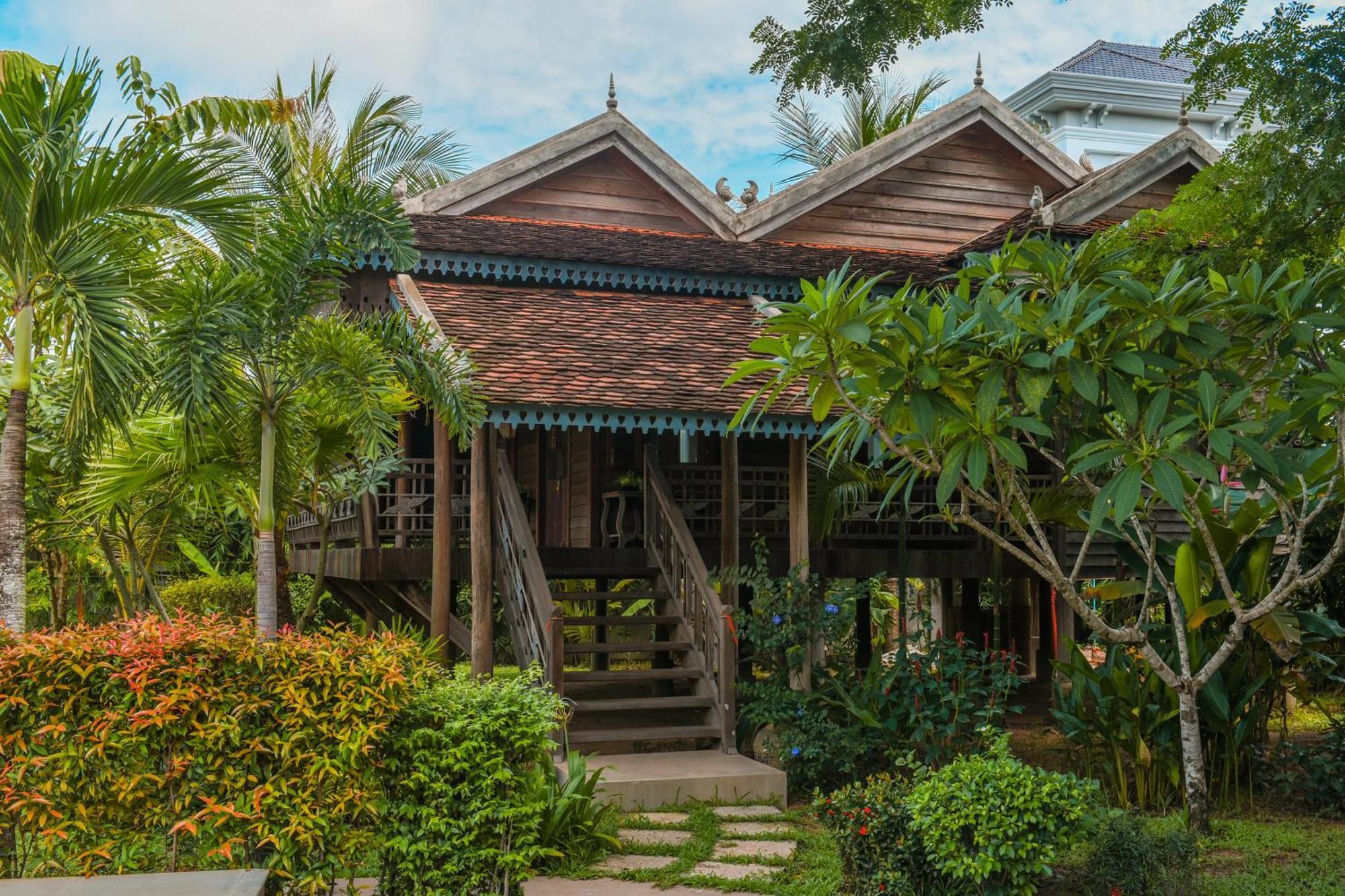 Phum Khmer Lodge - Village Cambodian Eco-Lodge Siem Reap Bagian luar foto