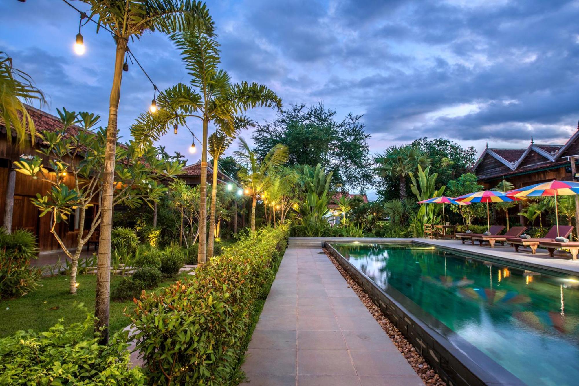 Phum Khmer Lodge - Village Cambodian Eco-Lodge Siem Reap Bagian luar foto