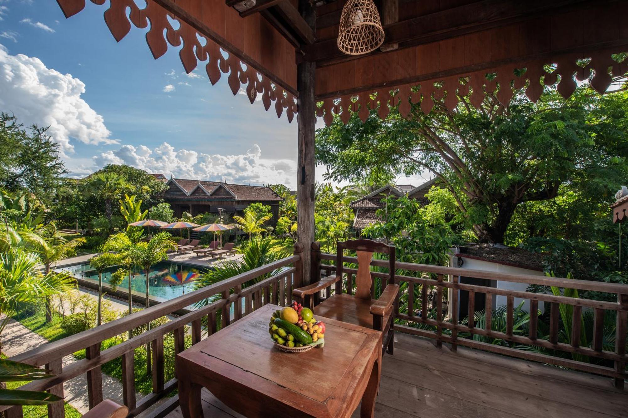 Phum Khmer Lodge - Village Cambodian Eco-Lodge Siem Reap Bagian luar foto