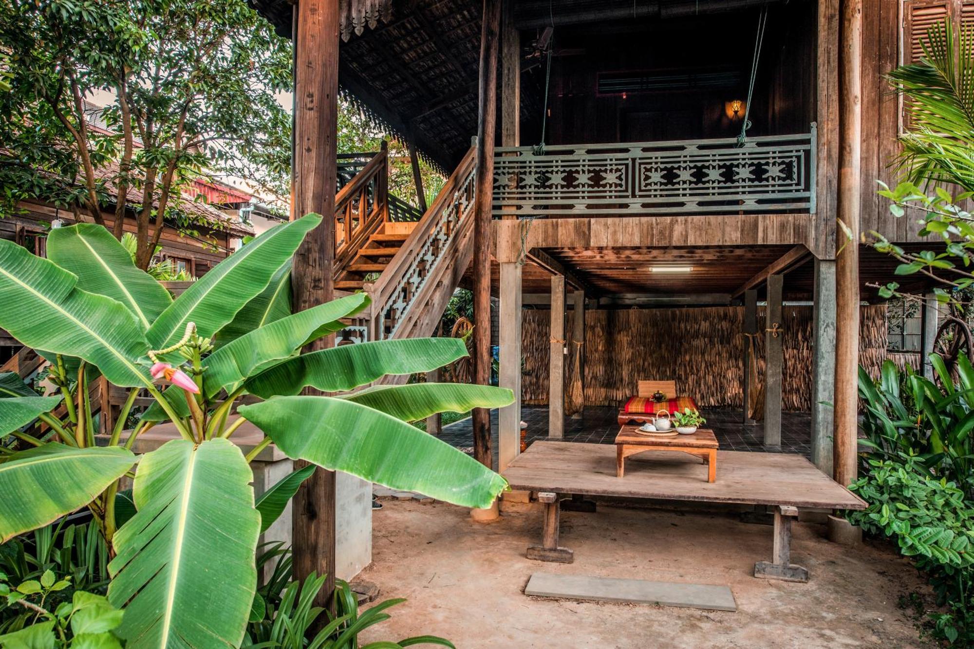 Phum Khmer Lodge - Village Cambodian Eco-Lodge Siem Reap Bagian luar foto