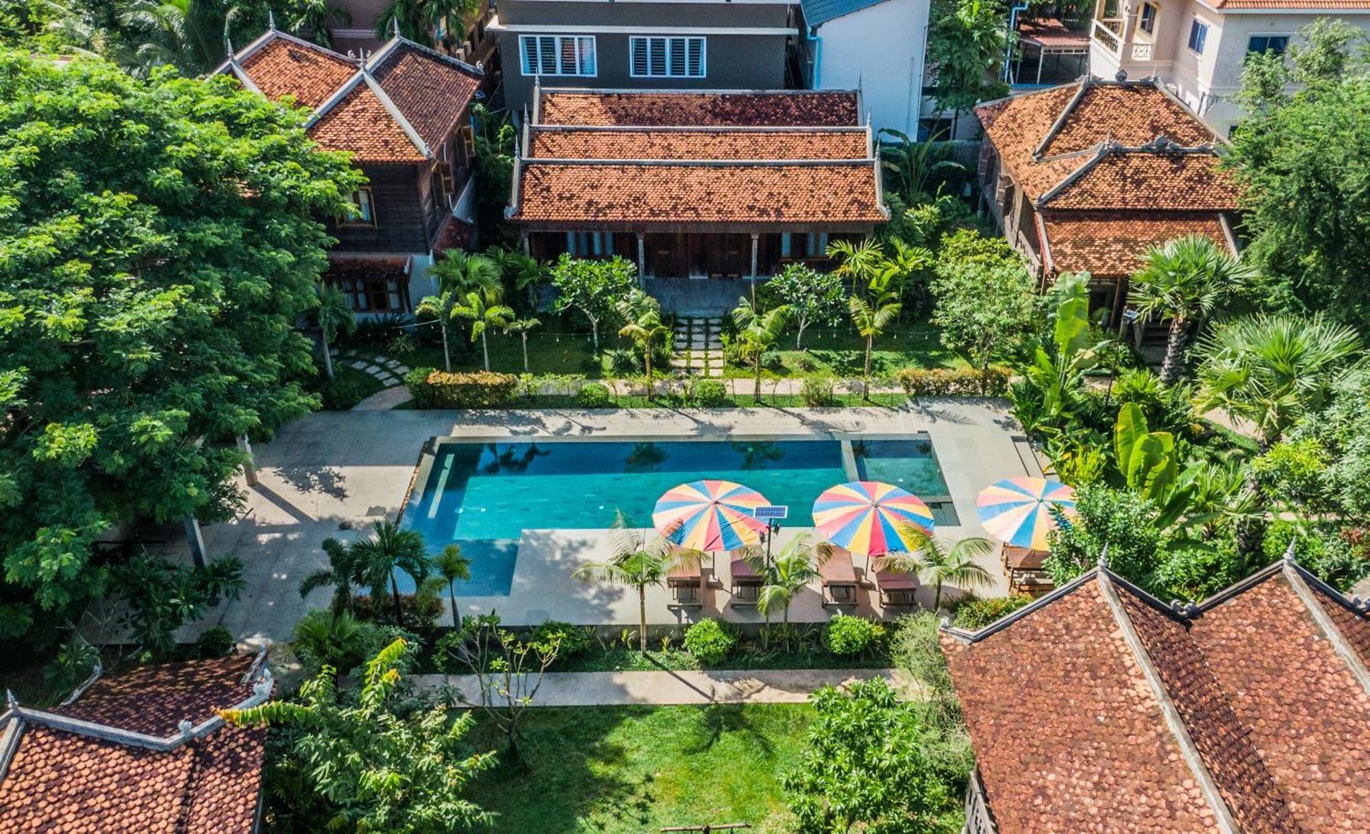 Phum Khmer Lodge - Village Cambodian Eco-Lodge Siem Reap Bagian luar foto