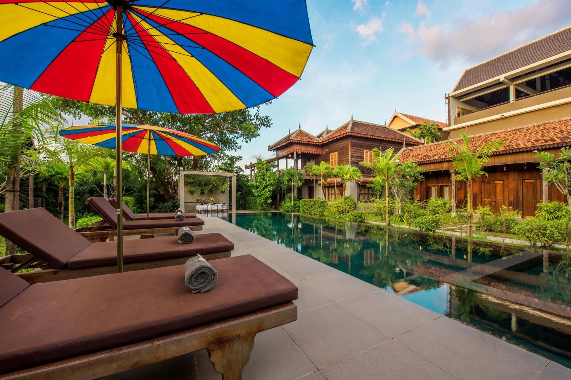 Phum Khmer Lodge - Village Cambodian Eco-Lodge Siem Reap Bagian luar foto