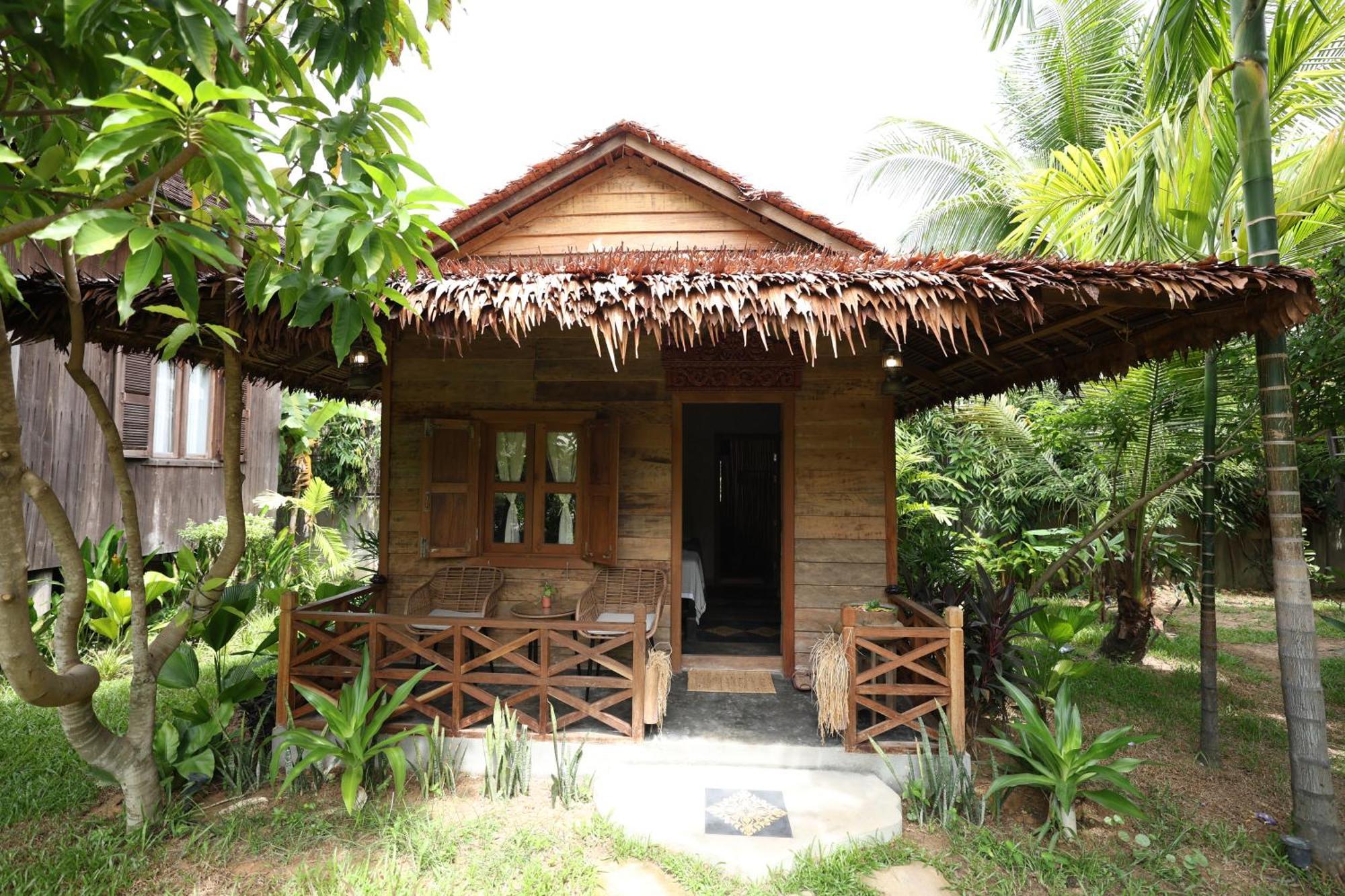 Phum Khmer Lodge - Village Cambodian Eco-Lodge Siem Reap Bagian luar foto